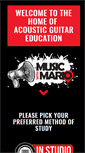 Mobile Screenshot of musicwithmario.com